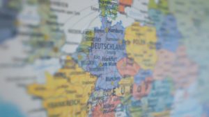 Mapa strefy walutowej euro