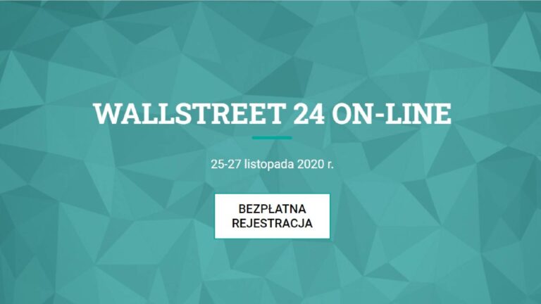 konferencja WallStreet 24 on-line