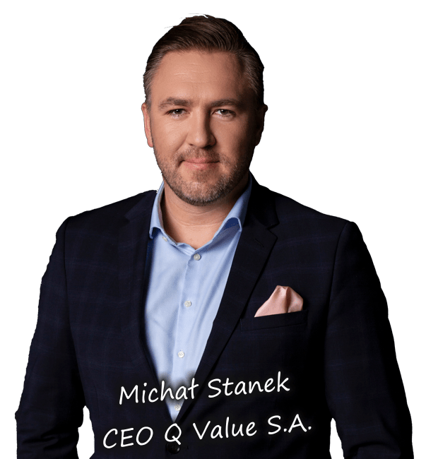 Michał Stanek CEO Q VALUE S.A.
