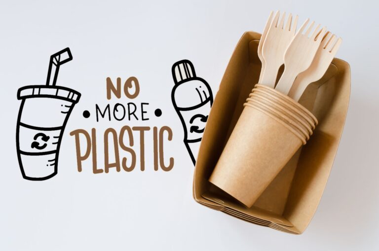 Produkty biodegradowalne i hasło "nigdy więcej plastiku"