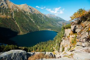 Widok na Morskie Oko, atrakcję Zakopanego