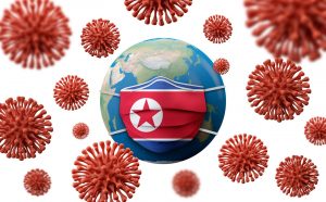 Korea Północna i maseczka