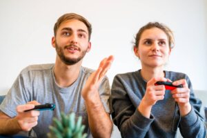 Gra za pomocą Joy-Conów