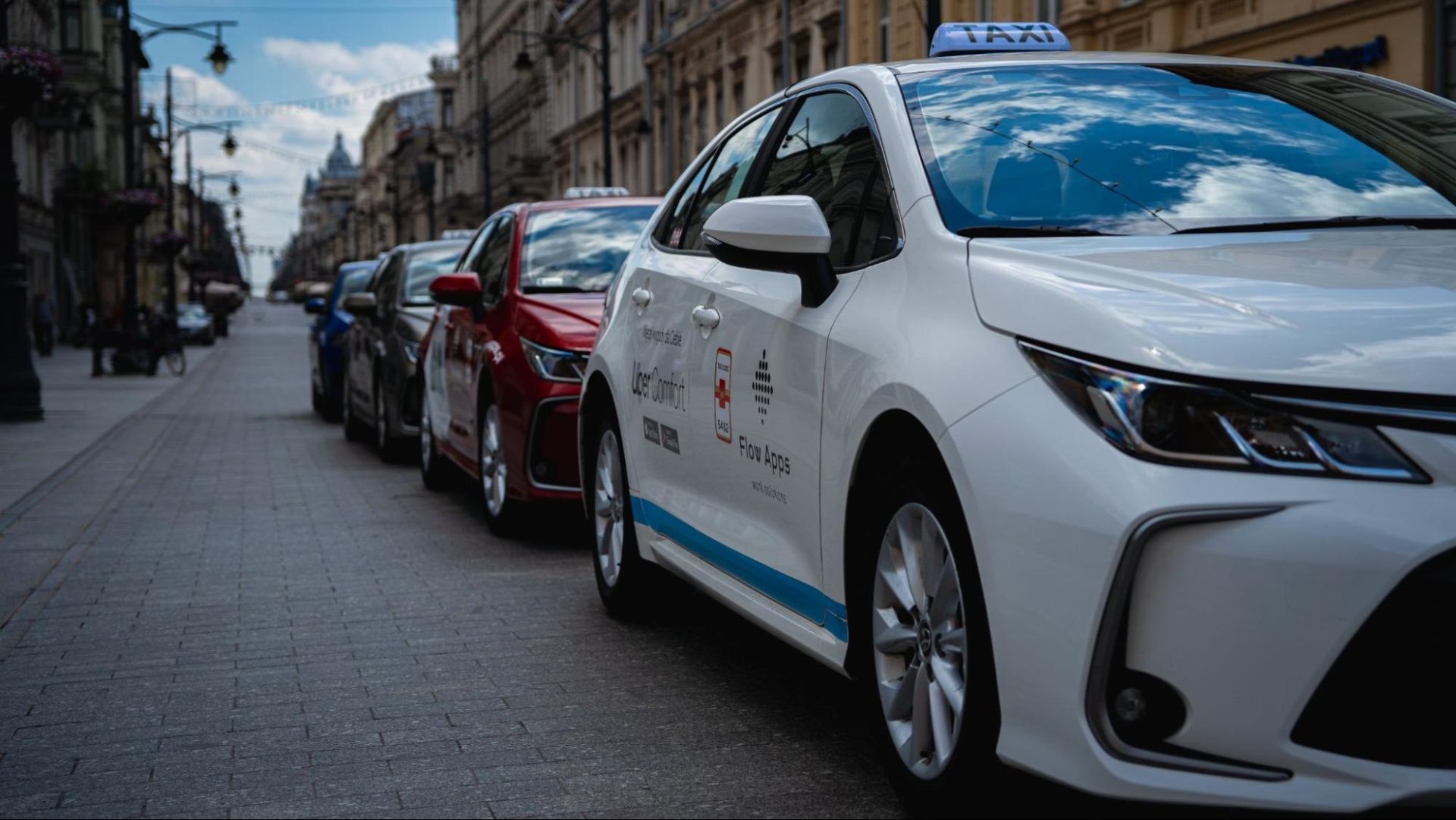 samochody TAXI, Flow Apps