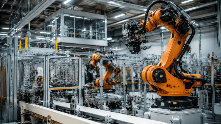 Jak robotyzacja produkcji rozwiązuje problem braku pracowników?